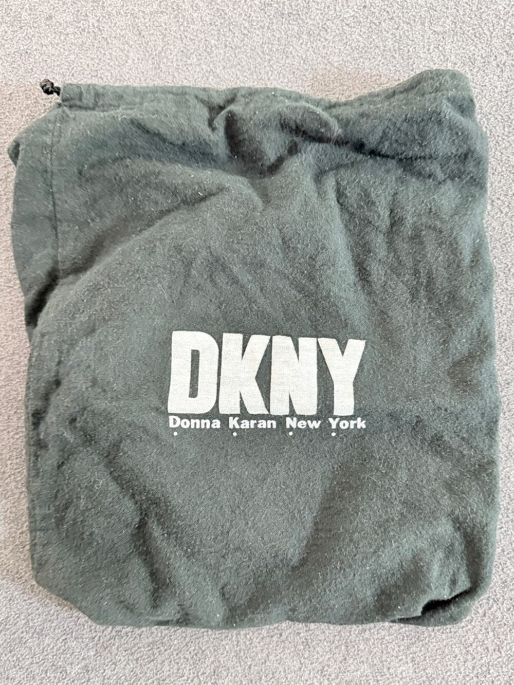 DKNY Dust Bag small 10x13 black for jewelry or small wallet